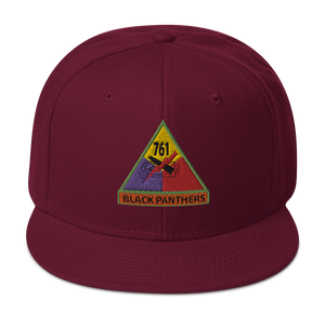 Snapback Hat - 761st Tank Battalion SSI w Name Tape