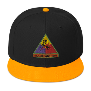 Snapback Hat - 761st Tank Battalion SSI w Name Tape