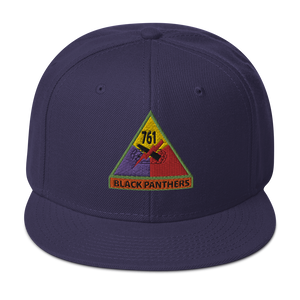 Snapback Hat - 761st Tank Battalion SSI w Name Tape