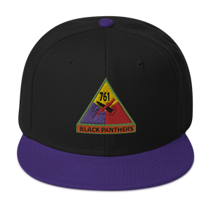 Snapback Hat - 761st Tank Battalion SSI w Name Tape