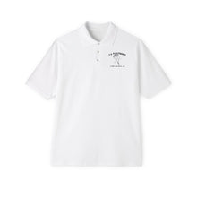 Load image into Gallery viewer, Men&#39;s Piqué Polo - Camp Soudley - US Paratroops - Black
