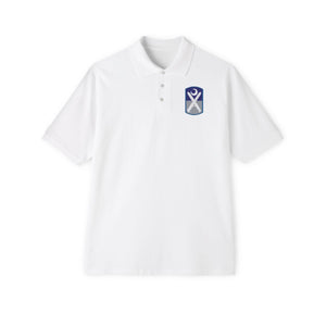 Men's Piqué Polo - 218th Infantry Brigade wo txt