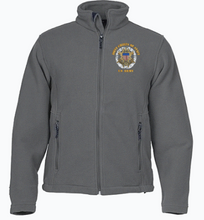Load image into Gallery viewer, Men's Full-Zip Fleece Jacket - Embroidered Joint Chiefs of Staff Service Badge Logo

