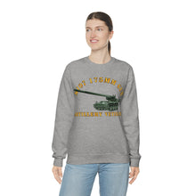 Load image into Gallery viewer, Unisex Heavy Blend Crewneck Sweatshirt - Army - M107 - 175mm Gun - Artillery Veteran
