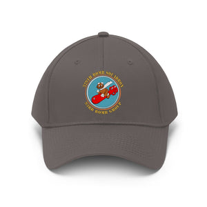 Unisex Twill Hat - 329th Bomb Squadron,93rd Bomb Group - WWII - USAAF - Direct to Garment (DTG) - Printed