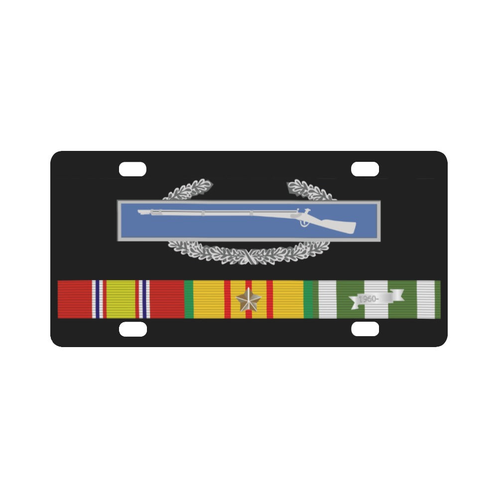 Army - Vietnam RIbbons SVC bar w CIB Classic License Plate