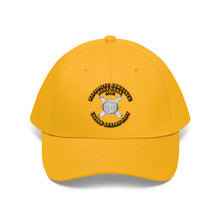 Load image into Gallery viewer, Unisex Twill Hat - Navy - Rate - Navy Explosive Ordnance Disposal - Direct to Garment (DTG) - Printed
