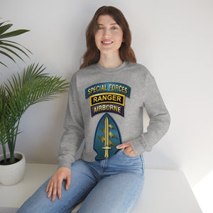 Unisex Heavy Blend Crewneck Sweatshirt - Sof - Special Forces - Ranger - Ssi V1