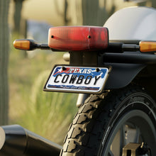 Load image into Gallery viewer, Mini License Plate - Texas - Cowboy
