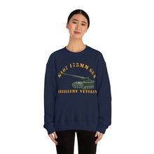 Load image into Gallery viewer, Unisex Heavy Blend Crewneck Sweatshirt - Army - M107 - 175mm Gun - Artillery Veteran
