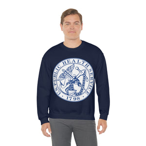 Unisex Heavy Blend Crewneck Sweatshirt -  USPHS - United States Public Health Service Seal