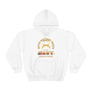 Unisex Heavy Blend Hooded Sweatshirt - Army - 287th Military Police Company - Berlin Bde w OCCUPY COLD SVC X 300