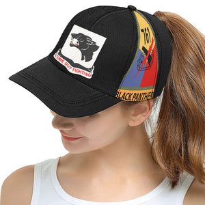 761st Tank Battalion - DUI w SSI Left - Right o Txt All Over Print Snapback Cap D