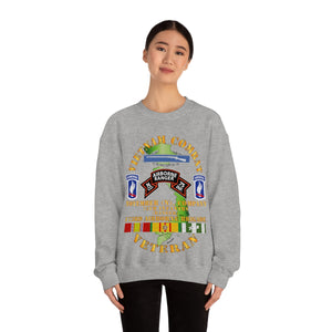 Unisex Heavy Blend Crewneck Sweatshirt - Army - Vietnam Combat Vet - N Co 75th Infantry (Ranger) - 173rd Airborne Bde SSI