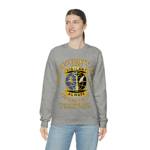 Unisex Heavy Blend Crewneck Sweatshirt - Army Security Agency - DUI - Always Vigilante