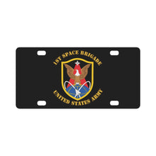 Load image into Gallery viewer, Army - 1st Space Brigade - SSI Classic License Plate
