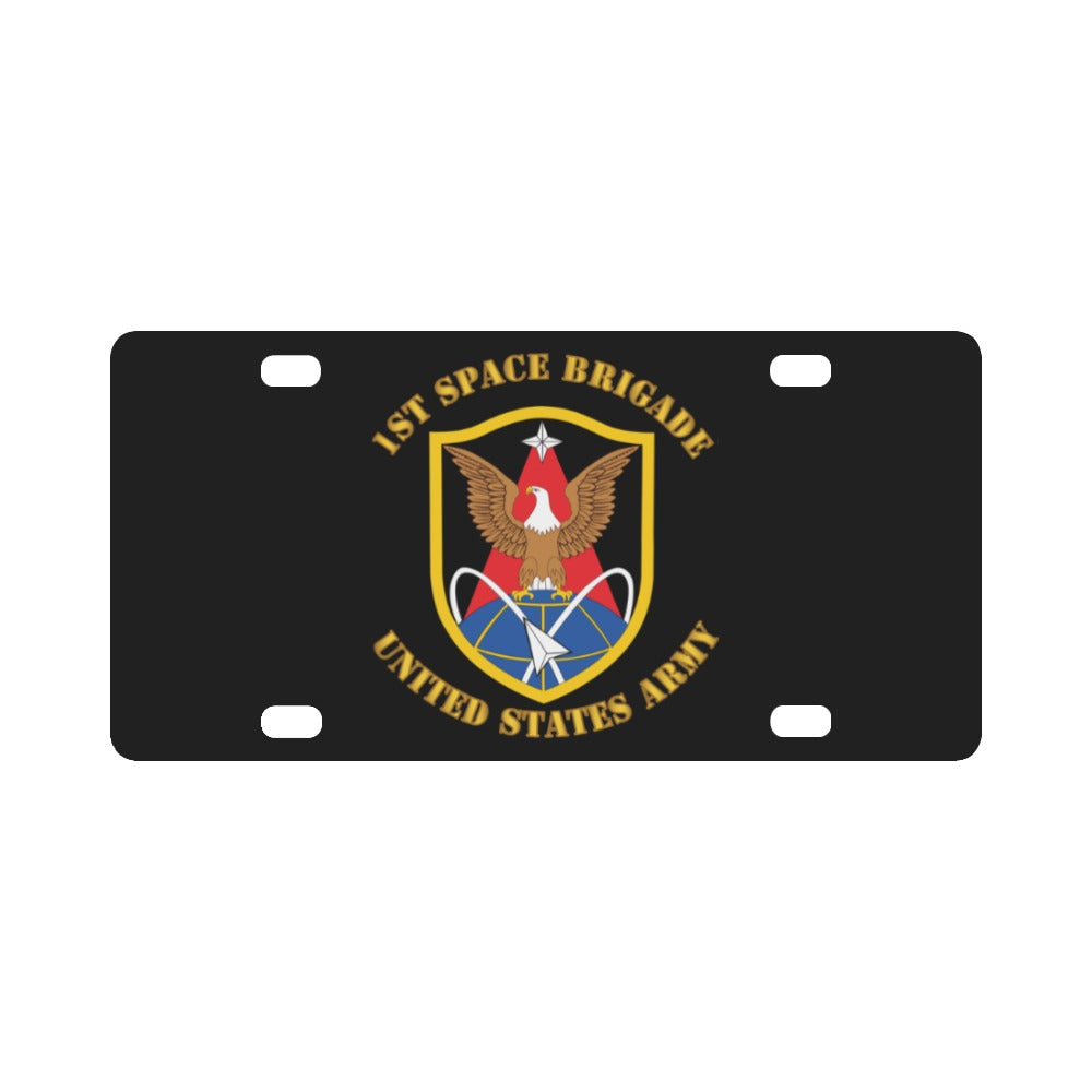 Army - 1st Space Brigade - SSI Classic License Plate