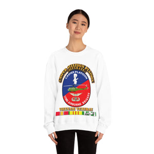 Unisex Heavy Blend Crewneck Sweatshirt - Army - Casper Aviation Platoon - Vietnam Veteran - w Txt