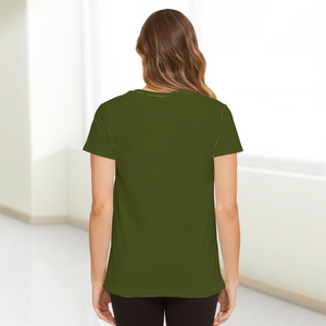 All Over Print OD GREEN T-Shirt