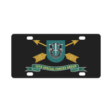 Load image into Gallery viewer, Army - 19th Special Forces Group - Flash w Br - Ribbon X 300 Classic License Plate
