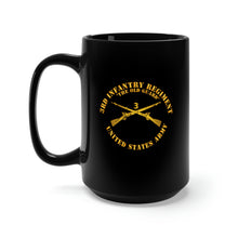 Load image into Gallery viewer, Black Mug 15oz - Army - 3rd Infantry Regiment - The Old Guard - Infantry Br
