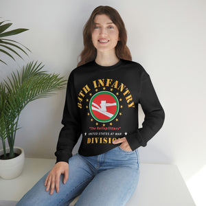 Unisex Heavy Blend Crewneck Sweatshirt - Army - 84th Infantry Division - The Railsplitters wo DS X 300