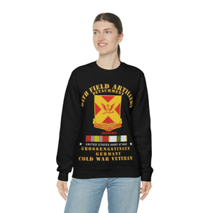 Unisex Heavy Blend Crewneck Sweatshirt - 84th Field Artillery Det - Grossengstingien - GE w COLD SVC