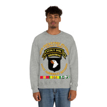 Load image into Gallery viewer, Unisex Heavy Blend Crewneck Sweatshirt - Army - 58th Infantry Platoon - Scout Dog - w VN SVC
