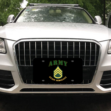 Load image into Gallery viewer, [Made in USA] Custom Aluminum Automotive License Plate 12&quot; x 6&quot; - Army - ARMY -  SSG
