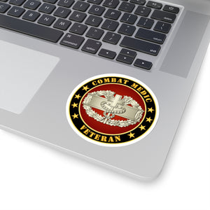 Kiss-Cut Stickers - Army - Combat Medic Veteran