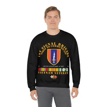 Load image into Gallery viewer, Unisex Heavy Blend Crewneck Sweatshirt - Army - 1st Signal Bde SSI w VN SVC
