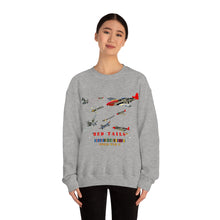 Load image into Gallery viewer, Unisex Heavy Blend Crewneck Sweatshirt - Army - AAC - 332nd Fighter Group - Red Tails - At War
