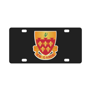 Army - 77th Artillery wo Txt Classic License Plate