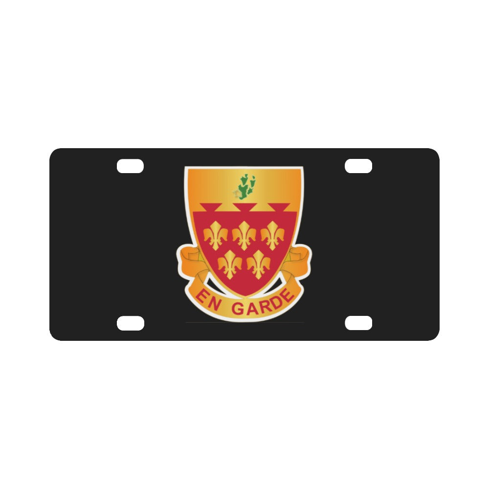 Army - 77th Artillery wo Txt Classic License Plate