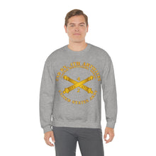 Load image into Gallery viewer, Unisex Heavy Blend Crewneck Sweatshirt - Army - 2nd Bn 4th Field Artillery Regt - 105mm w Arty Br
