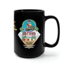 Load image into Gallery viewer, Black Mug 15oz - Cold War Veteran - 6th Battalion, 32nd Armor - Fort Carson, Colorado
