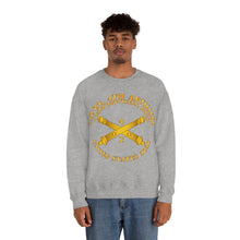 Load image into Gallery viewer, Unisex Heavy Blend Crewneck Sweatshirt - Army - 2nd Bn 4th Field Artillery Regt - 105mm w Arty Br
