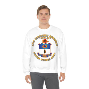 Unisex Heavy Blend Crewneck Sweatshirt - Army - 21st Infantry Regt - Gimlet