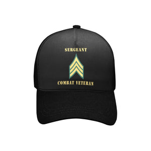 Army - Sergeant - SGT - Combat Veteran - Hats