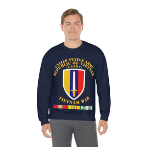 Unisex Heavy Blend Crewneck Sweatshirt - Army - US Army Vietnam - USARV - Vietnam War w SVC