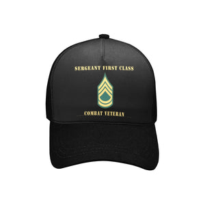 Army - Sergeant First Class - SFC - Combat Veteran - Hats