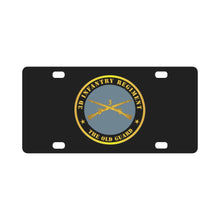 Load image into Gallery viewer, Army - 3d Infantry Regiment -The Old Guard w Inf Branch Classic License Plate
