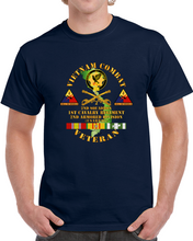 Load image into Gallery viewer, Army - Vietnam Combat Veteran - 2nd Squadron, 1st Cav Regt - 2nd Armor Div Classic T Shirt
