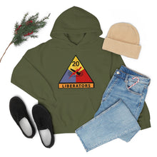 Load image into Gallery viewer, Unisex Heavy Blend™ Hooded Sweatshirt - Army - 20th Armored Division - Liberators wo Txt
