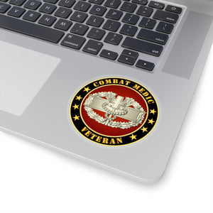 Kiss-Cut Stickers - Army - Combat Medic Veteran