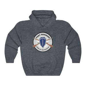 Unisex Heavy Blend™ Hooded Sweatshirt -  Army - Fort Benning, GA - Home of the Infantry