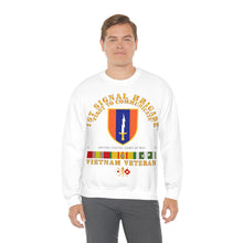 Load image into Gallery viewer, Unisex Heavy Blend Crewneck Sweatshirt - Army - 1st Signal Bde SSI w VN SVC
