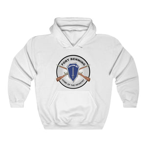 Unisex Heavy Blend™ Hooded Sweatshirt -  Army - Fort Benning, GA - Home of the Infantry