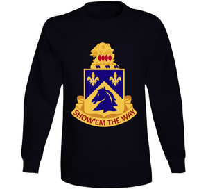 Army  - 117th Cavalry Regiment Wo Txt Long Sleeve