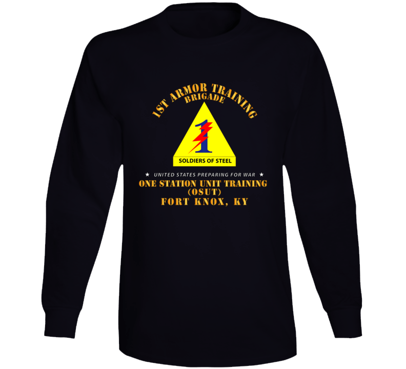 Army -  1st Armor Training Brigade (osut) - Ft Knox, Ky Long Sleeve